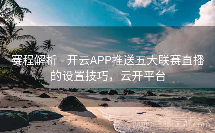 赛程解析 - 开云APP推送五大联赛直播的设置技巧，云开平台  第2张